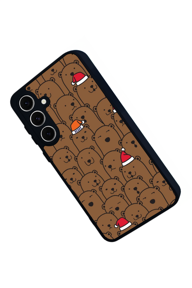 Samsung Galaxy A16 Uyumlu Ayı Tasarımlı Glossy Premium Kılıf