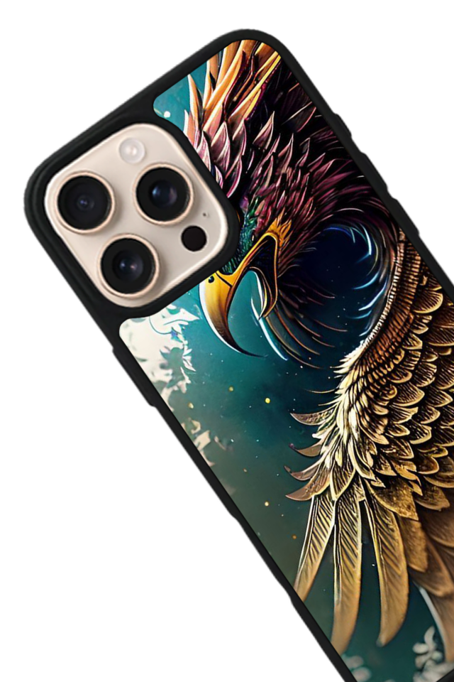 iPhone 16 Pro Uyumlu Besiktas Tasarımlı Glossy Premium Kılıf