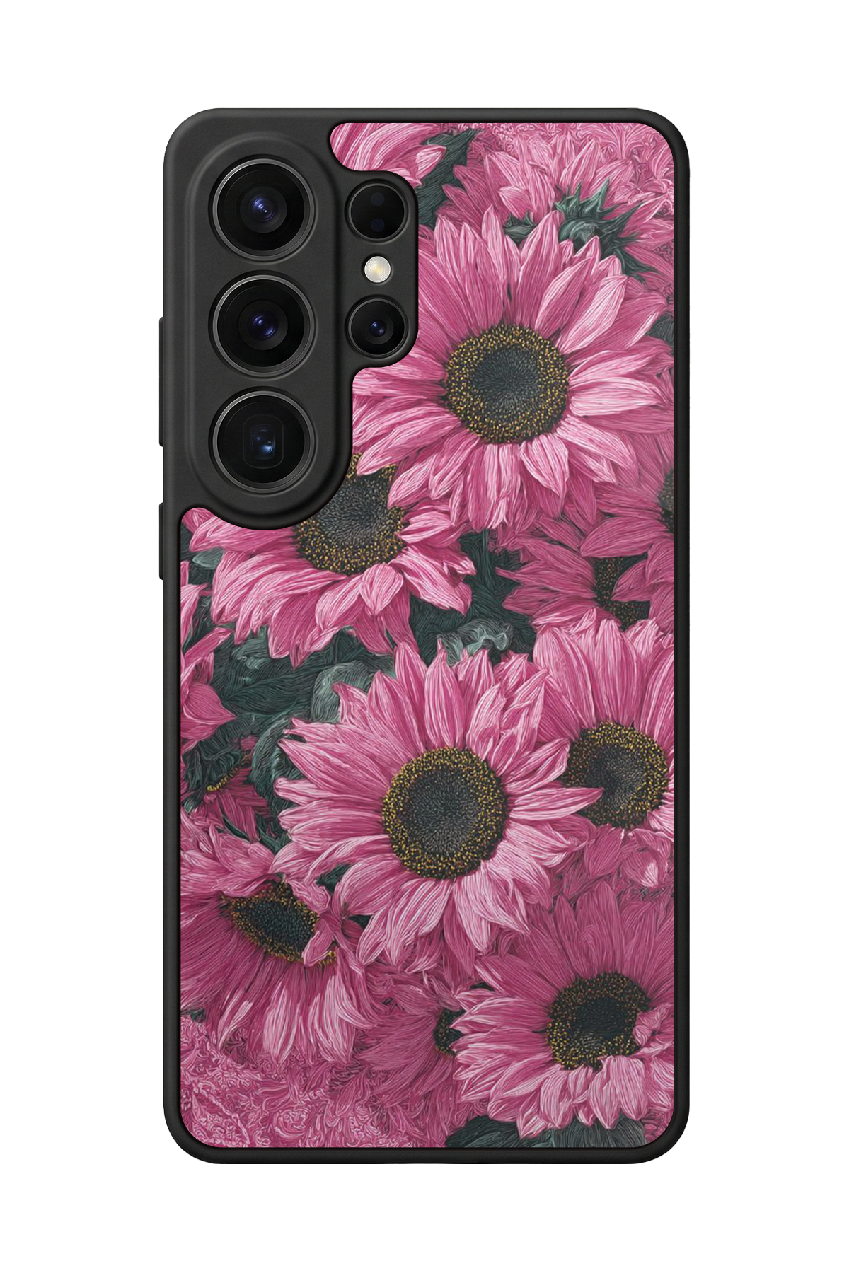 Samsung Galaxy S26 Ultra Uyumlu Cicek Tasarımlı Glossy Premium Kılıf