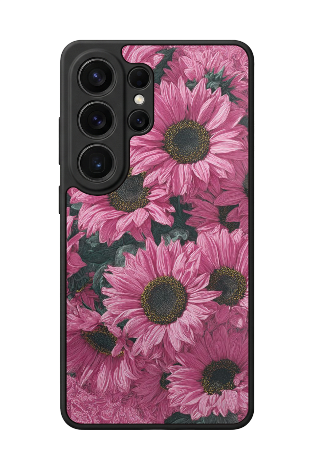 Samsung Galaxy S26 Ultra Uyumlu Cicek Tasarımlı Glossy Premium Kılıf