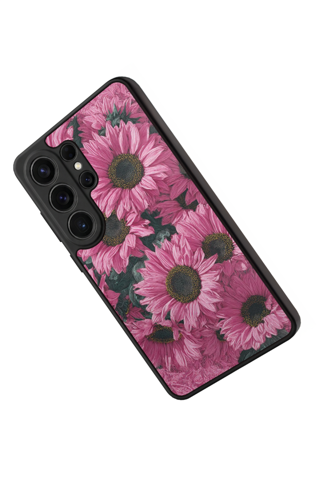 Samsung Galaxy S26 Ultra Uyumlu Cicek Tasarımlı Glossy Premium Kılıf