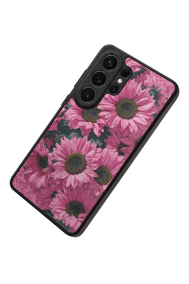 Samsung Galaxy S26 Ultra Uyumlu Cicek Tasarımlı Glossy Premium Kılıf