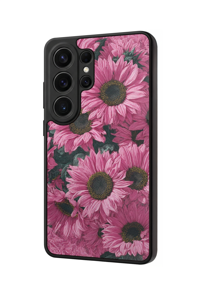 Samsung Galaxy S26 Ultra Uyumlu Cicek Tasarımlı Glossy Premium Kılıf