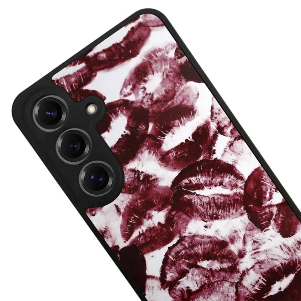 Samsung Galaxy S25 Uyumlu Dudak Tasarımlı Glossy Premium Kılıf