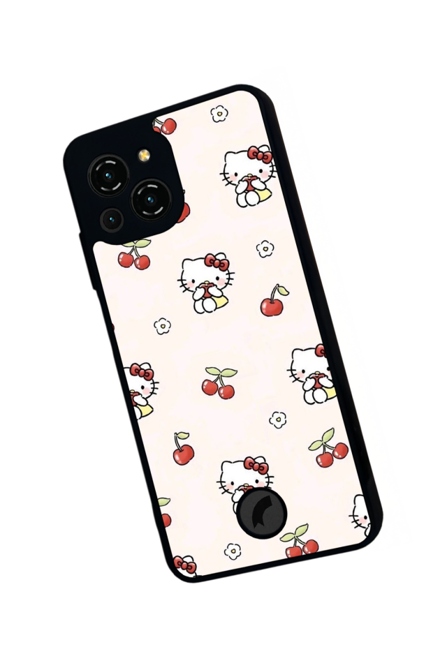 Reeder S23 Pro Max Uyumlu HelloKitty Tasarımlı Glossy Premium Kılıf