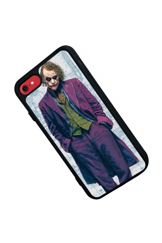 iPhone 8 Uyumlu Joker Tasarımlı Glossy Premium Kılıf