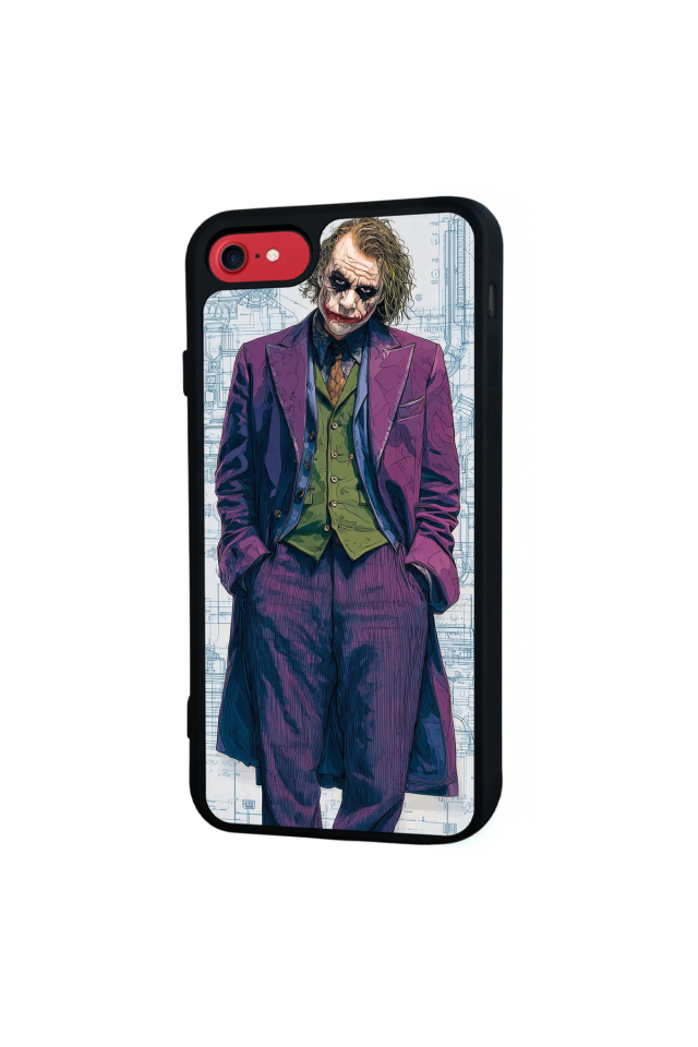 iPhone 8 Uyumlu Joker Tasarımlı Glossy Premium Kılıf