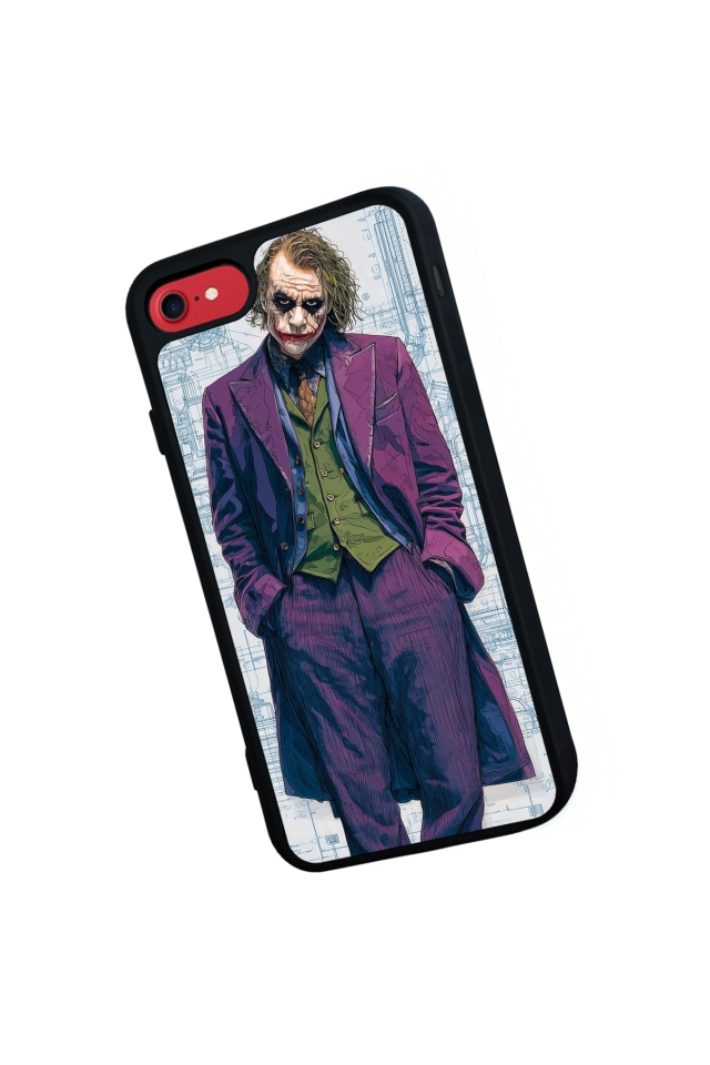 iPhone 8 Uyumlu Joker Tasarımlı Glossy Premium Kılıf