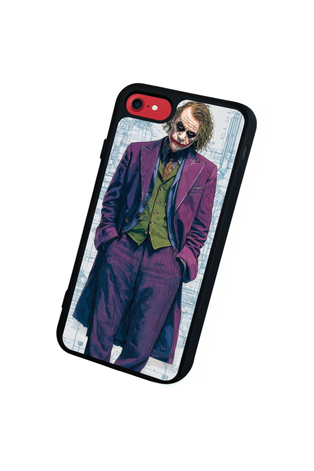 iPhone 8 Uyumlu Joker Tasarımlı Glossy Premium Kılıf