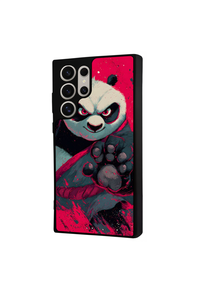 Samsung Galaxy S24 Ultra Uyumlu Kung Fu Panda Tasarımlı Glossy Premium Kılıf