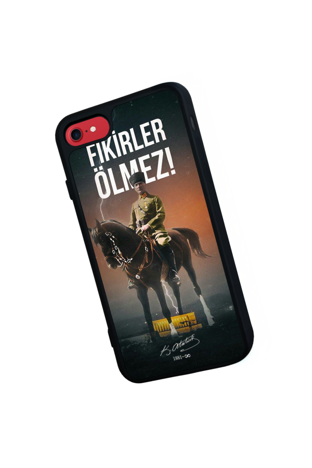 iPhone SE Uyumlu Mustafa Kemal Ataturk Tasarımlı Glossy Premium Kılıf