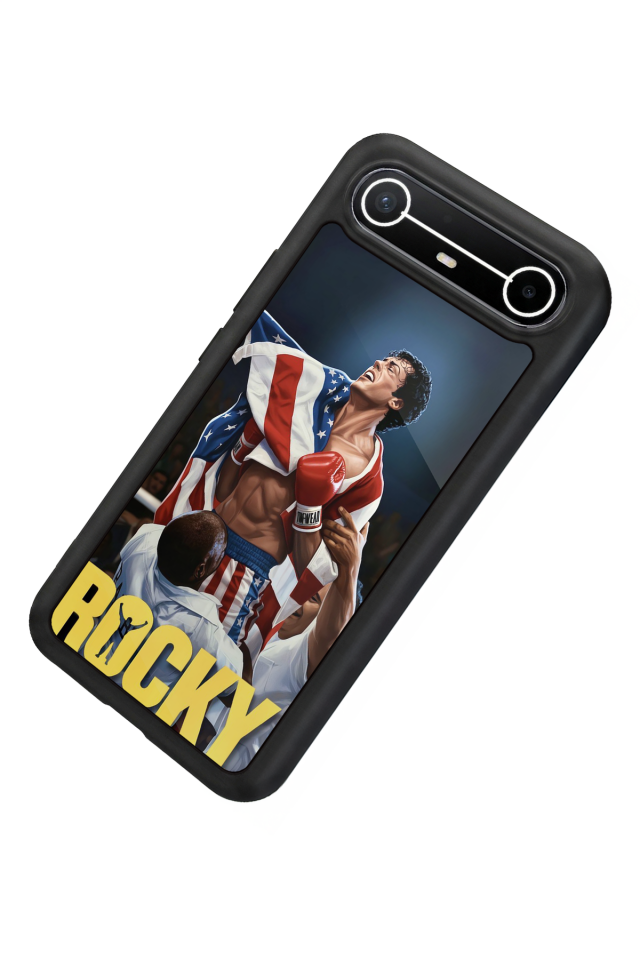 Tecno Spark Slim 5G Uyumlu Rocky Tasarımlı Glossy Premium Kılıf