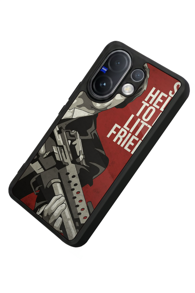 Vivo V60 Uyumlu Scarface Tasarımlı Glossy Premium Kılıf