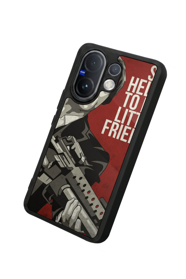 Vivo V60 Uyumlu Scarface Tasarımlı Glossy Premium Kılıf
