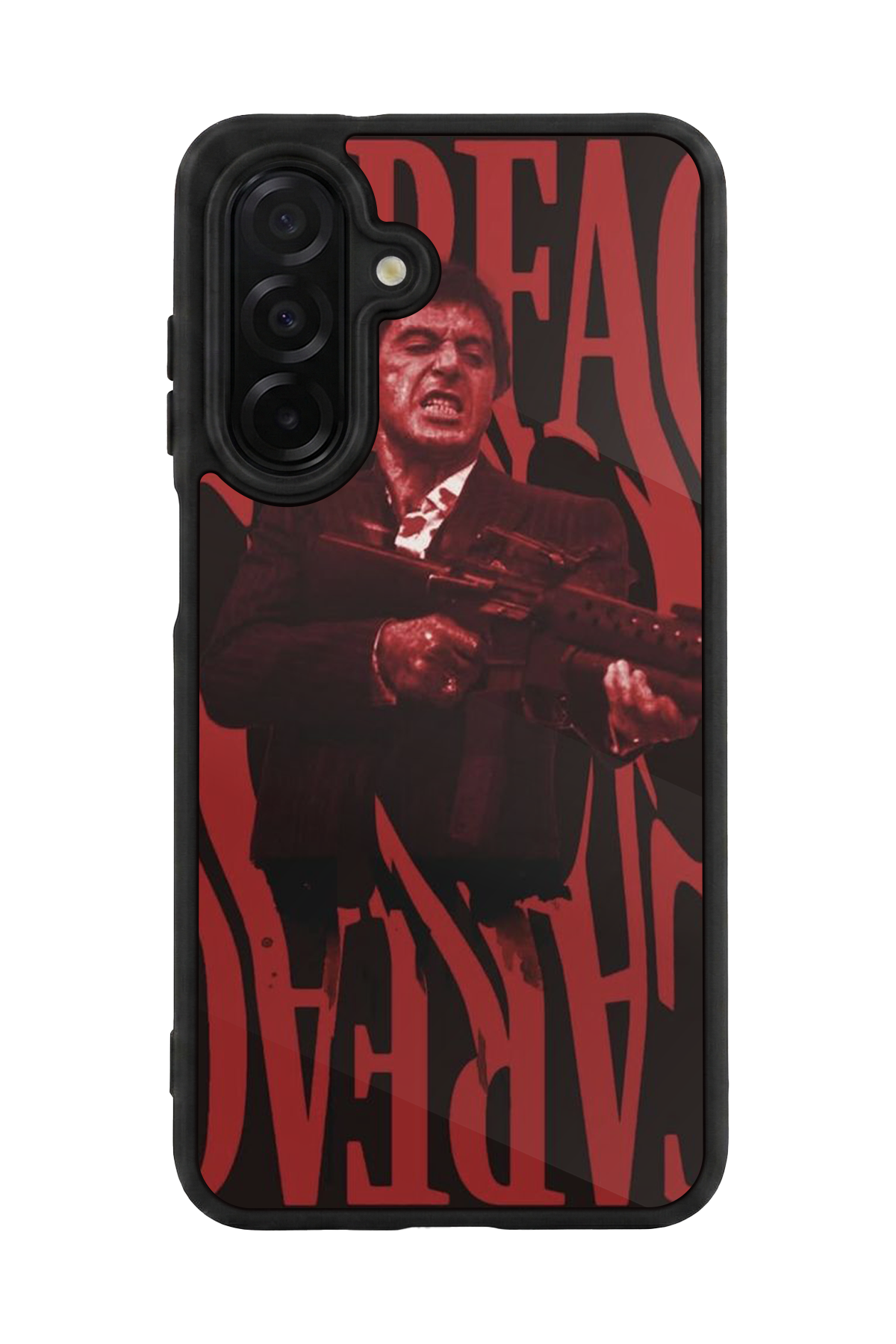 Samsung Galaxy A56 Uyumlu Scarface Tasarımlı Glossy Premium Kılıf