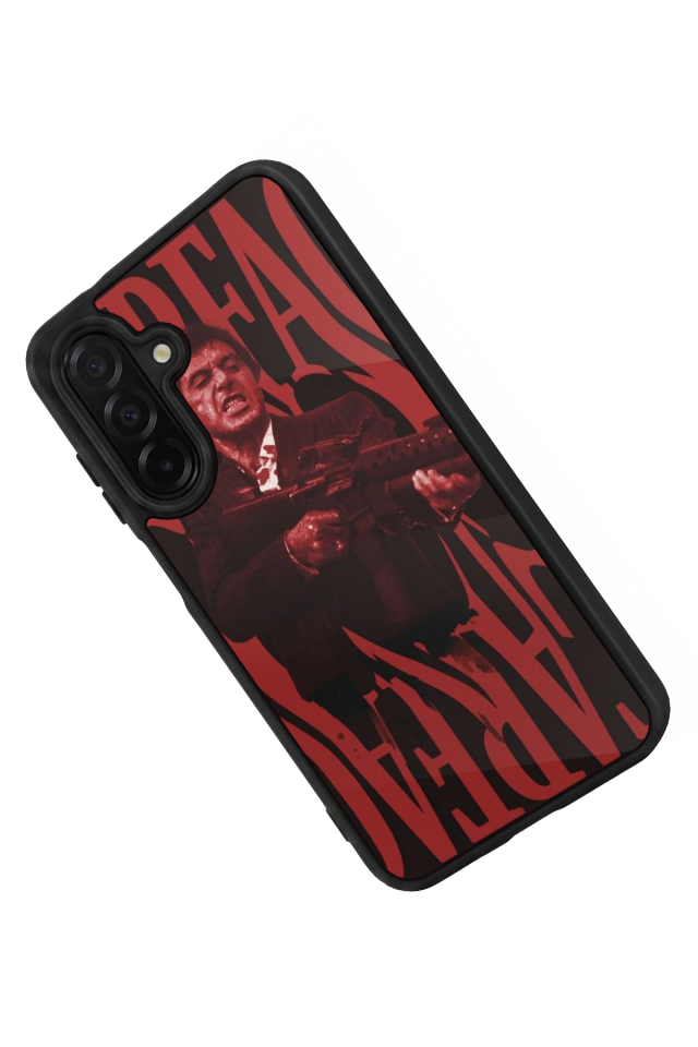 Samsung Galaxy A56 Uyumlu Scarface Tasarımlı Glossy Premium Kılıf