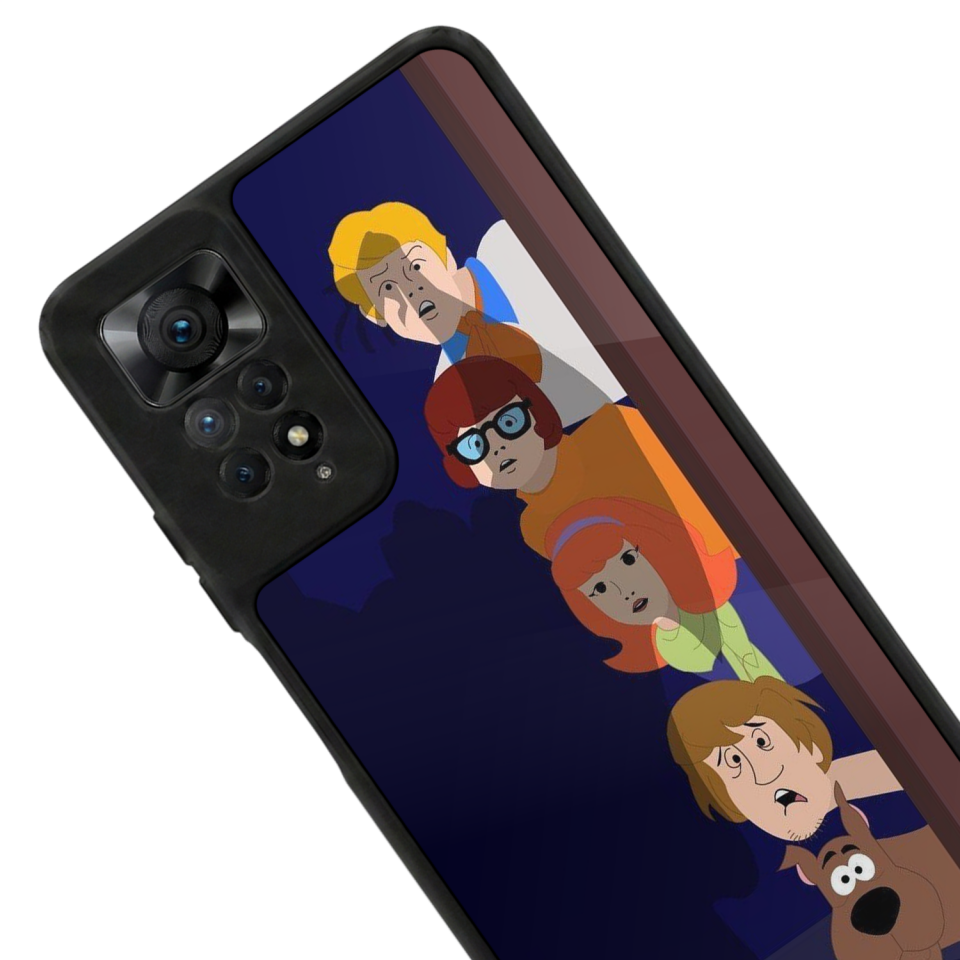 Xiaomi Redmi Note 11 Pro Uyumlu Scooby Doo Tasarımlı Glossy Premium Kılıf