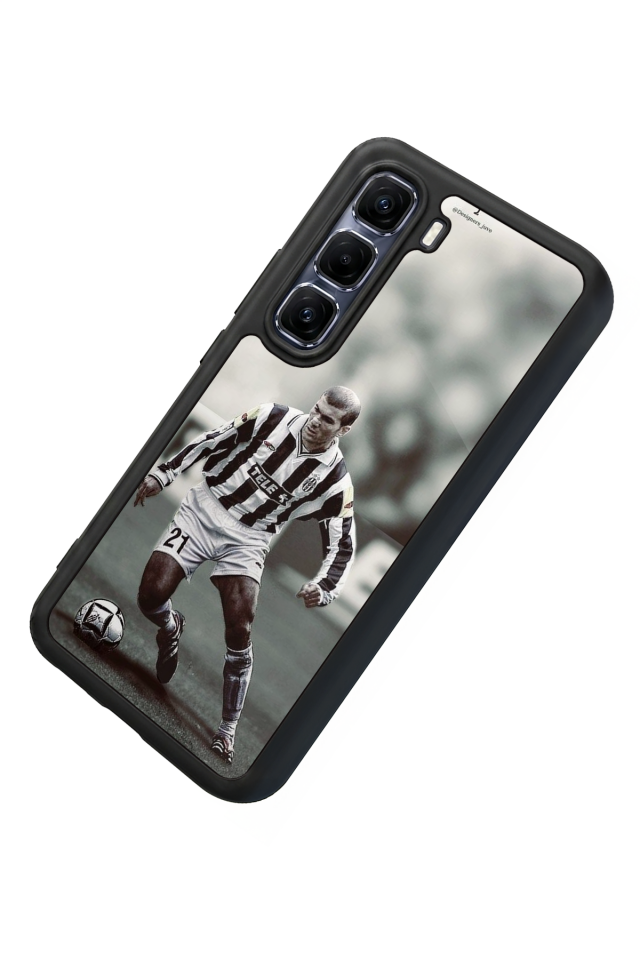 Infinix Hot 60 Pro Plus Uyumlu Zidane Tasarımlı Glossy Premium Kılıf