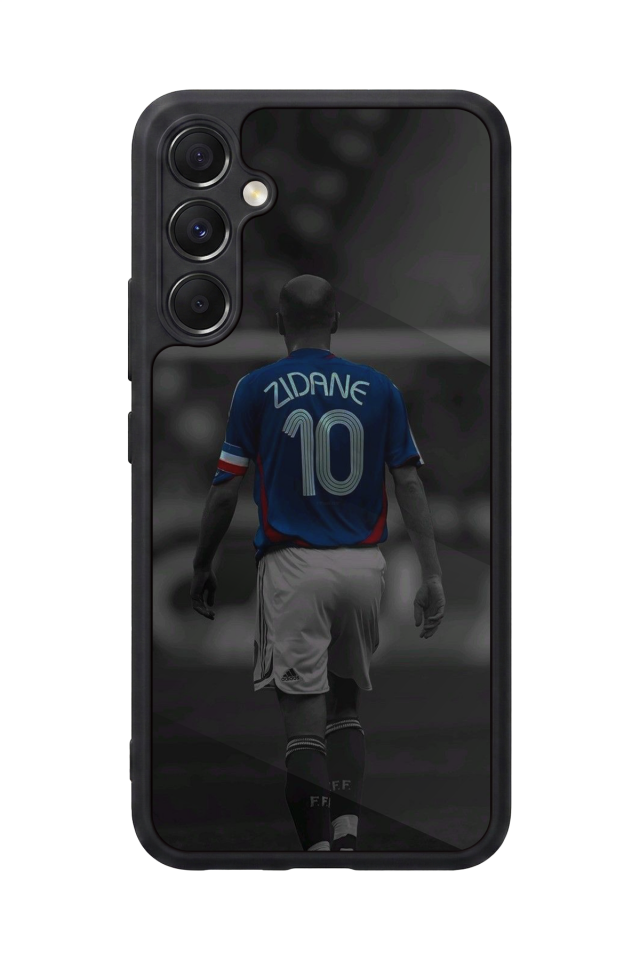 Samsung Galaxy A34 Uyumlu Zidane Tasarımlı Glossy Premium Kılıf