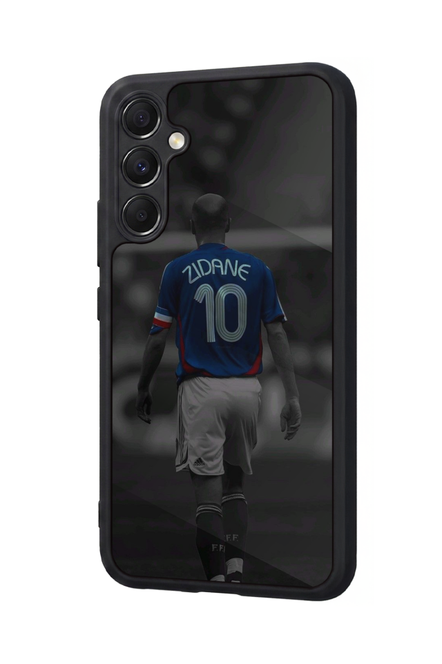 Samsung Galaxy A34 Uyumlu Zidane Tasarımlı Glossy Premium Kılıf