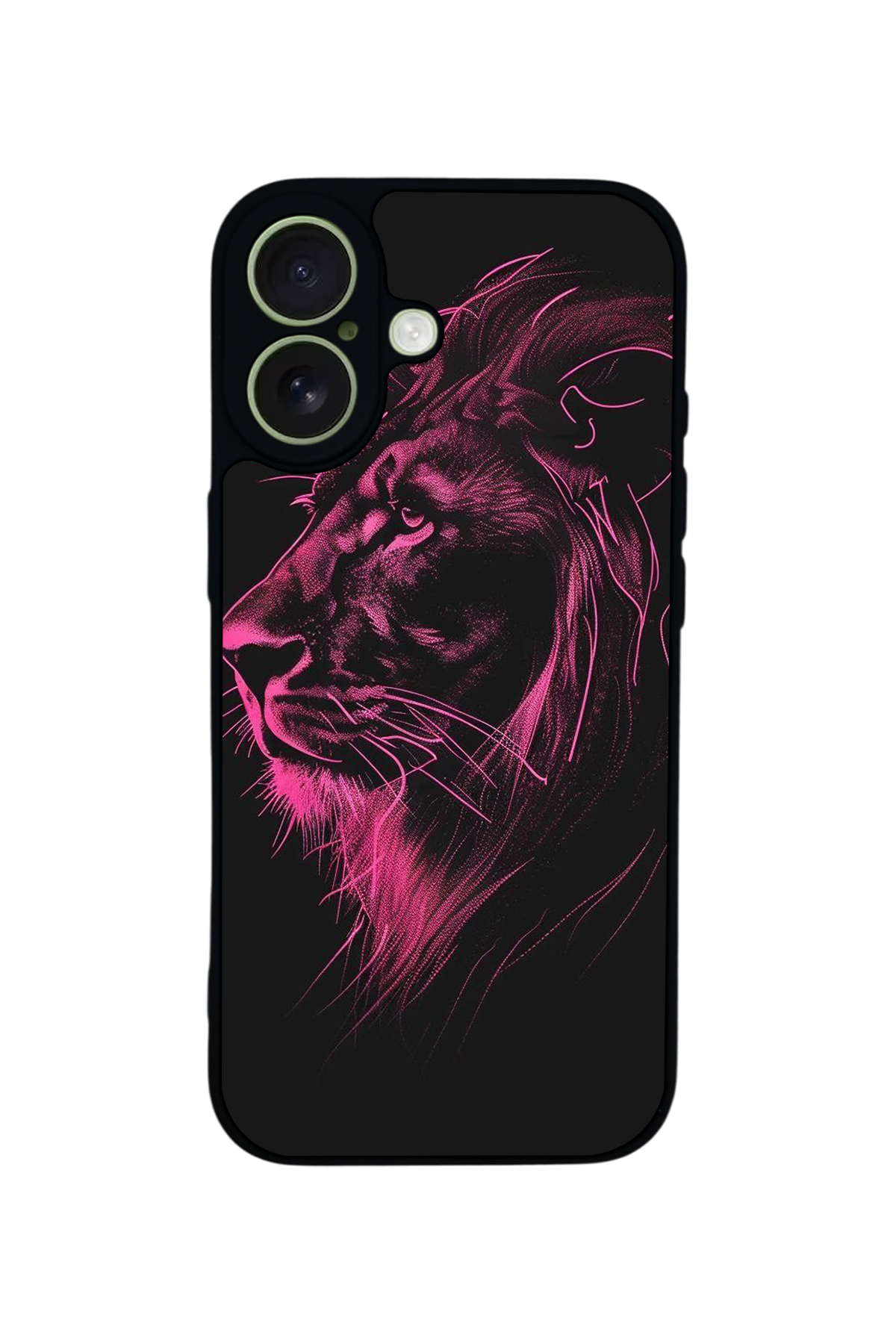 iPhone 17 Uyumlu Aslan Tasarımlı Glossy Premium Kılıf