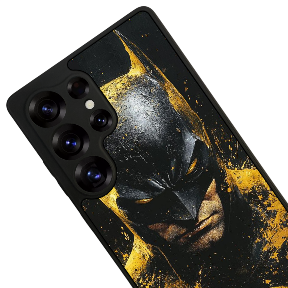 Samsung Galaxy S25 Ultra Uyumlu Batman Tasarımlı Glossy Premium Kılıf