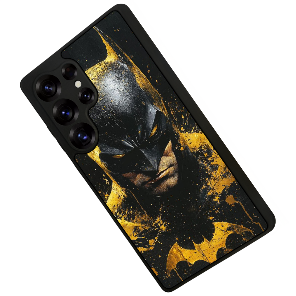 Samsung Galaxy S25 Ultra Uyumlu Batman Tasarımlı Glossy Premium Kılıf