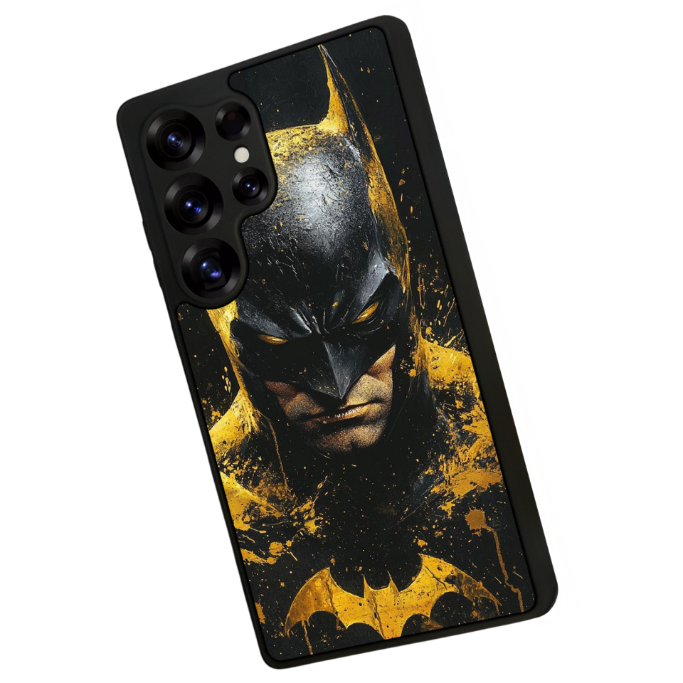 Samsung Galaxy S25 Ultra Uyumlu Batman Tasarımlı Glossy Premium Kılıf