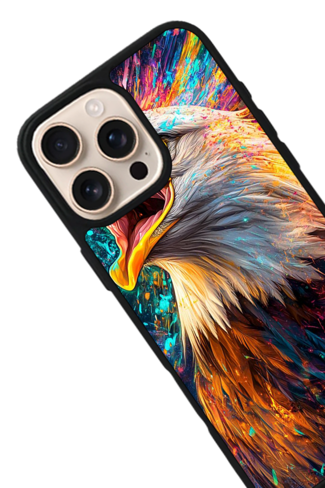 iPhone 16 Pro Uyumlu Besiktas Tasarımlı Glossy Premium Kılıf