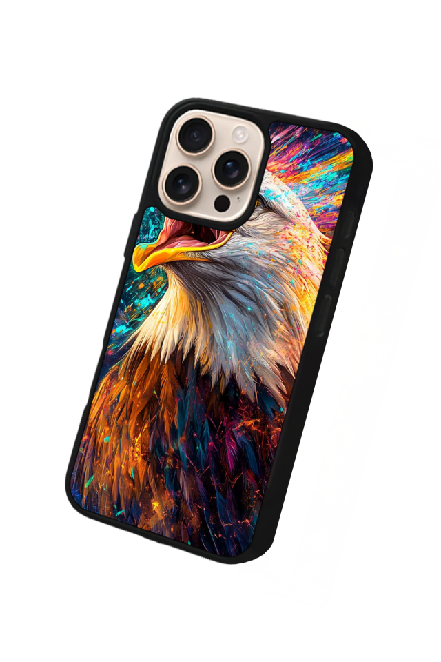 iPhone 16 Pro Uyumlu Besiktas Tasarımlı Glossy Premium Kılıf