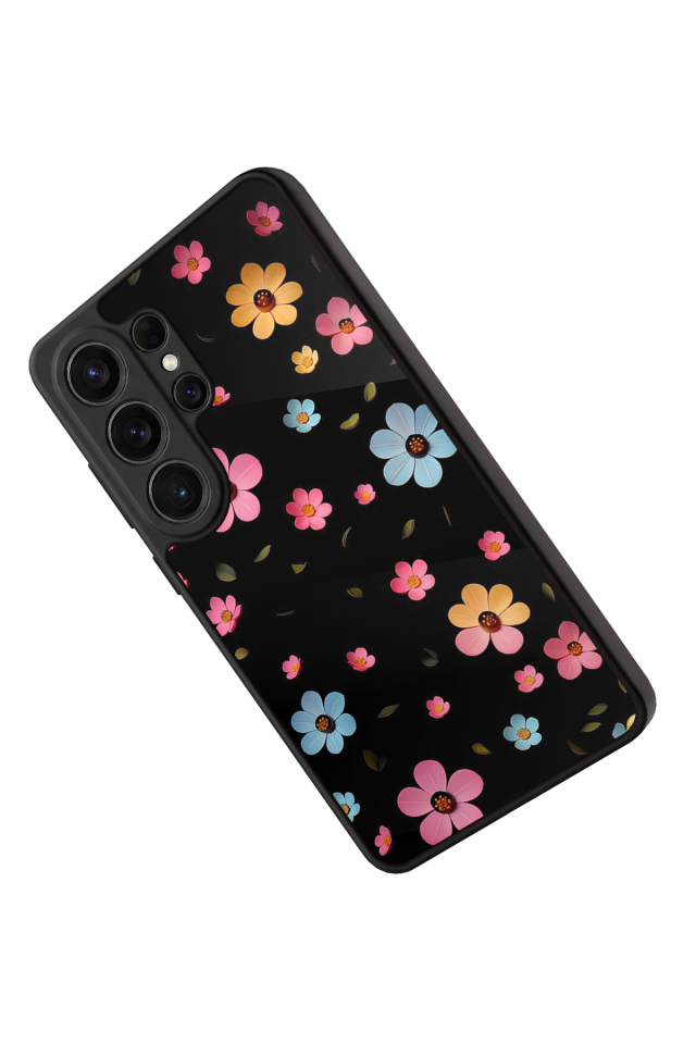 Samsung Galaxy S26 Ultra Uyumlu Cicek Tasarımlı Glossy Premium Kılıf