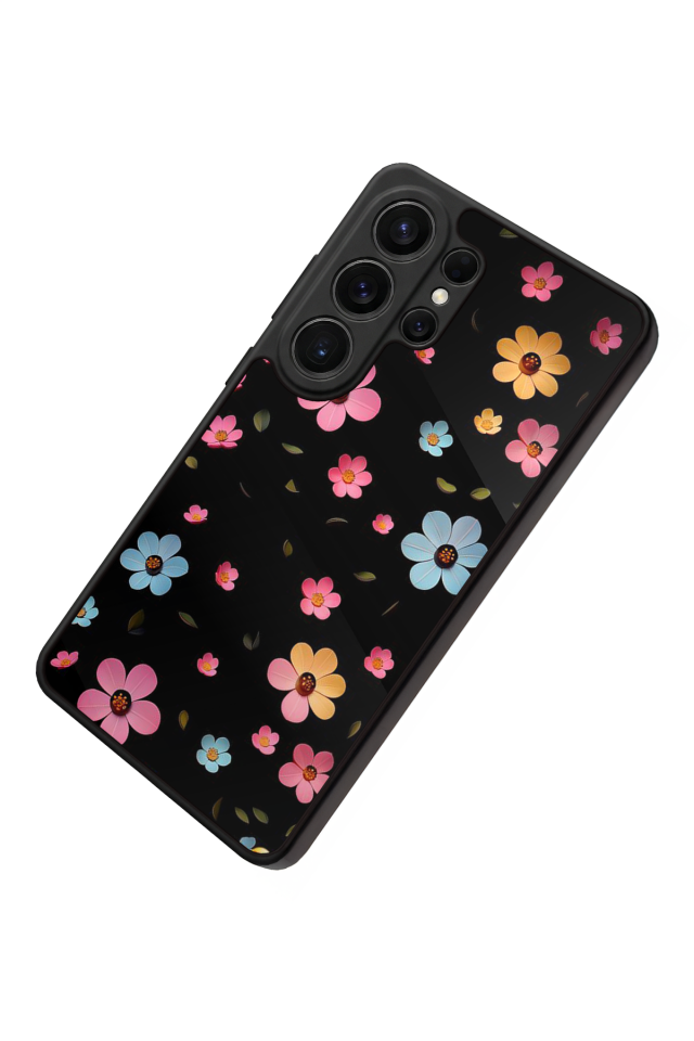 Samsung Galaxy S26 Ultra Uyumlu Cicek Tasarımlı Glossy Premium Kılıf