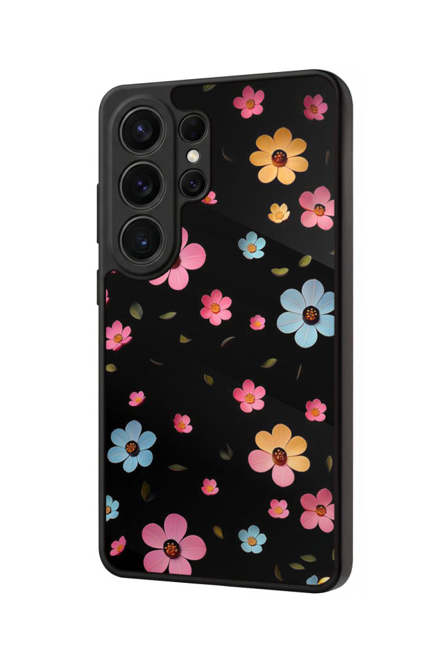 Samsung Galaxy S26 Ultra Uyumlu Cicek Tasarımlı Glossy Premium Kılıf