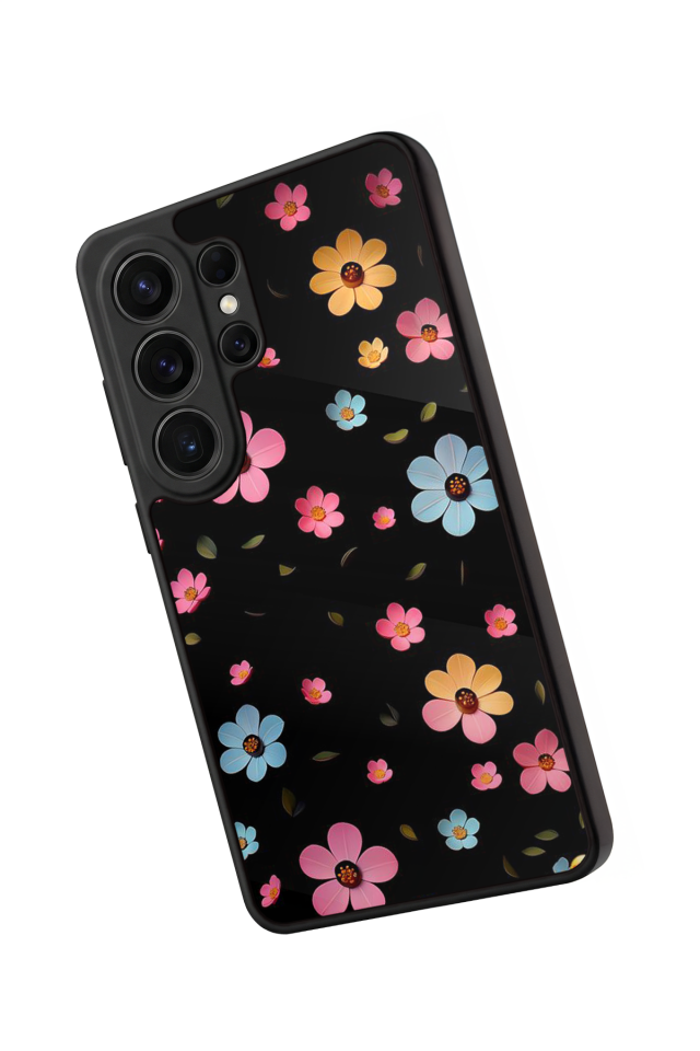 Samsung Galaxy S26 Ultra Uyumlu Cicek Tasarımlı Glossy Premium Kılıf
