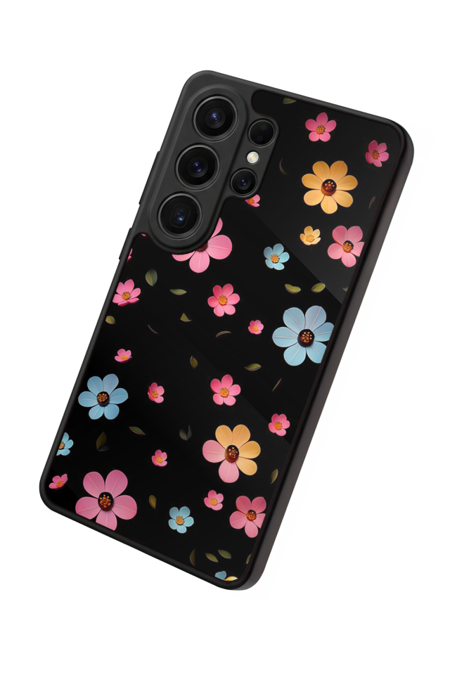 Samsung Galaxy S26 Ultra Uyumlu Cicek Tasarımlı Glossy Premium Kılıf