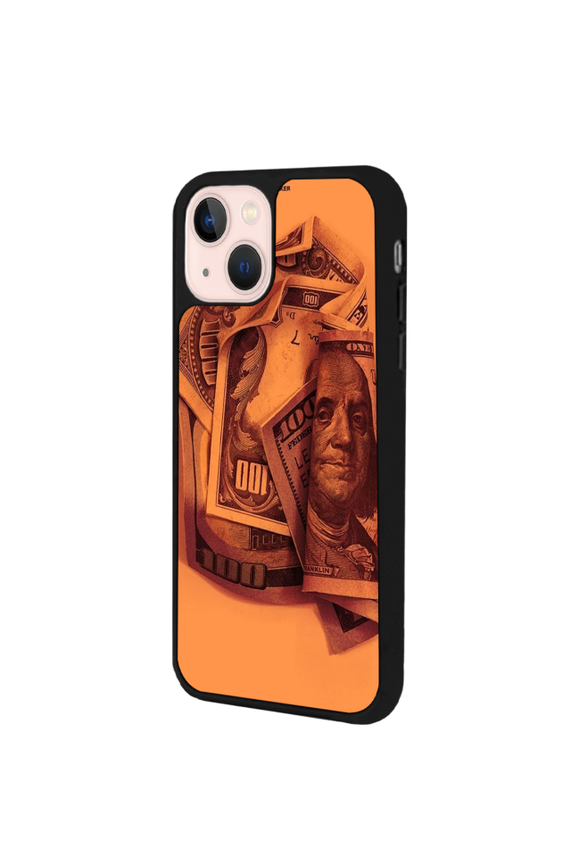 iPhone 13 Mini Uyumlu Money Para Tasarımlı Glossy Premium Kılıf