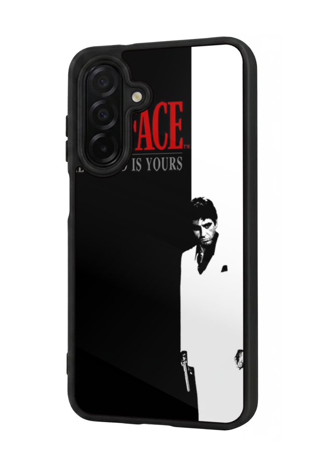 Samsung Galaxy A56 Uyumlu Scarface Tasarımlı Glossy Premium Kılıf