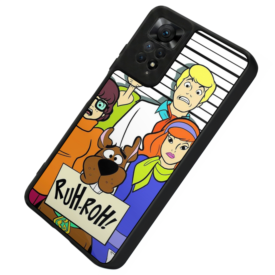 Xiaomi Redmi Note 11 Pro Uyumlu Scooby Doo Tasarımlı Glossy Premium Kılıf