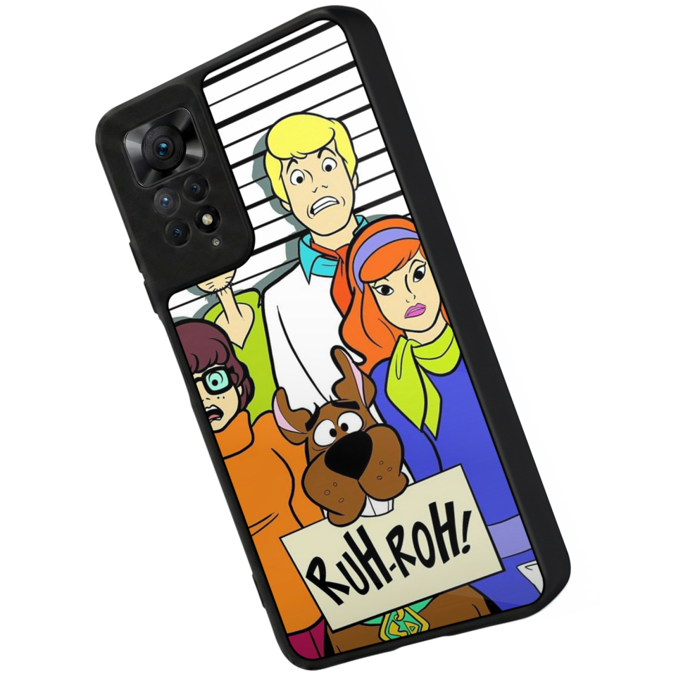 Xiaomi Redmi Note 11 Pro Uyumlu Scooby Doo Tasarımlı Glossy Premium Kılıf