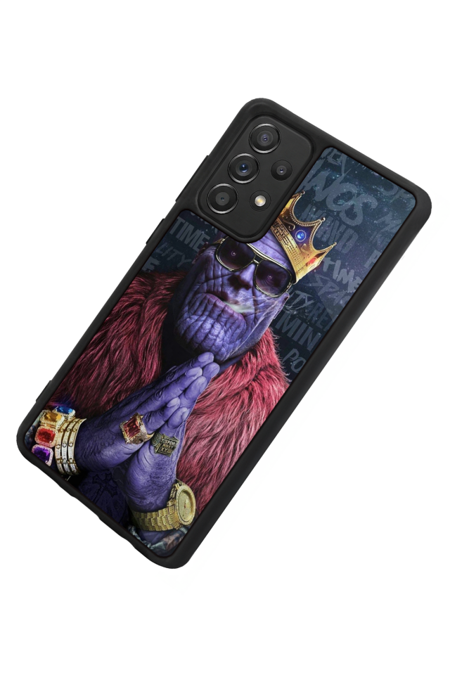 Samsung Galaxy A72 Uyumlu Thanos Tasarımlı Glossy Premium Kılıf