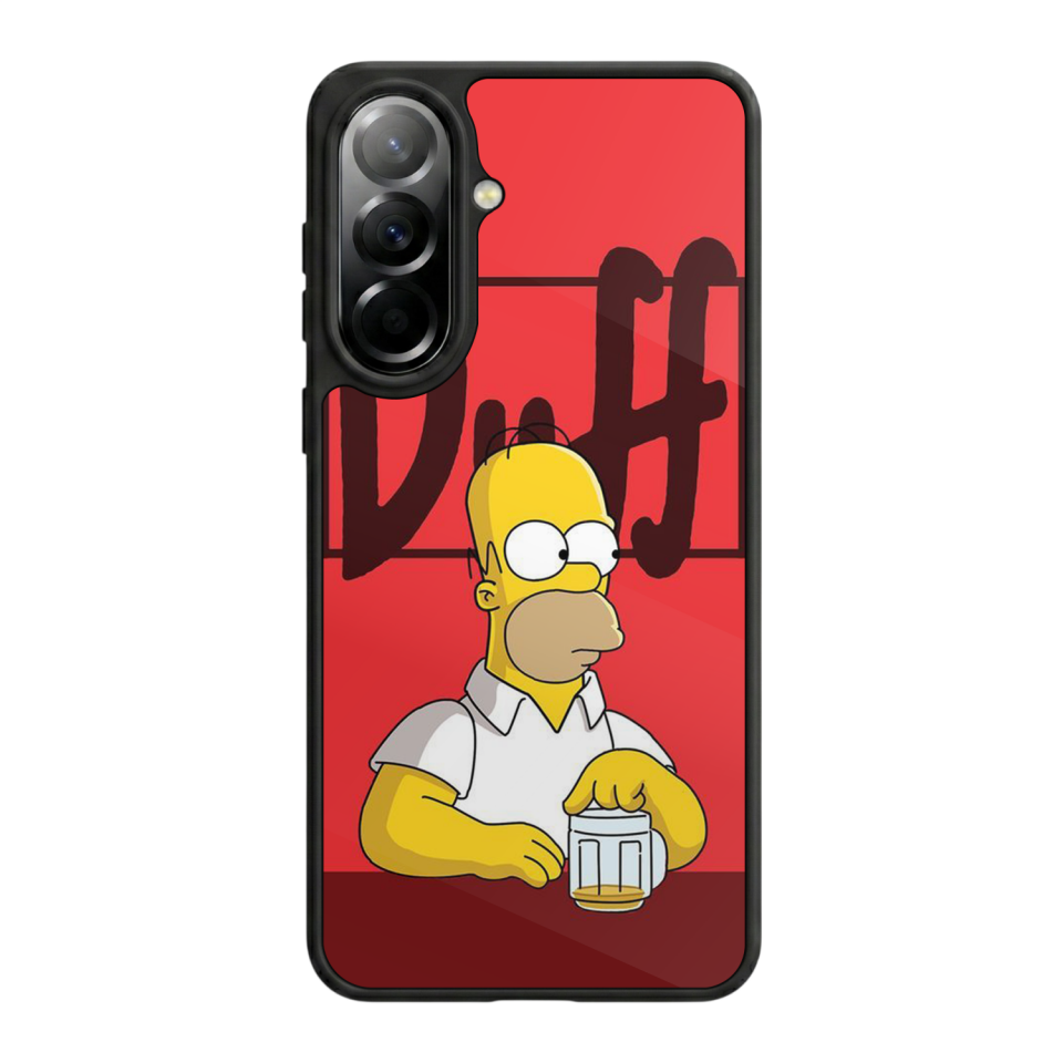 Samsung Galaxy A57 Uyumlu The Simpsons Tasarımlı Glossy Premium Kılıf