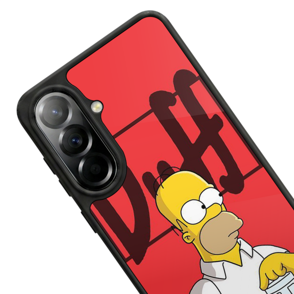 Samsung Galaxy A57 Uyumlu The Simpsons Tasarımlı Glossy Premium Kılıf