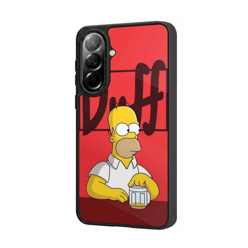 Samsung Galaxy A57 Uyumlu The Simpsons Tasarımlı Glossy Premium Kılıf