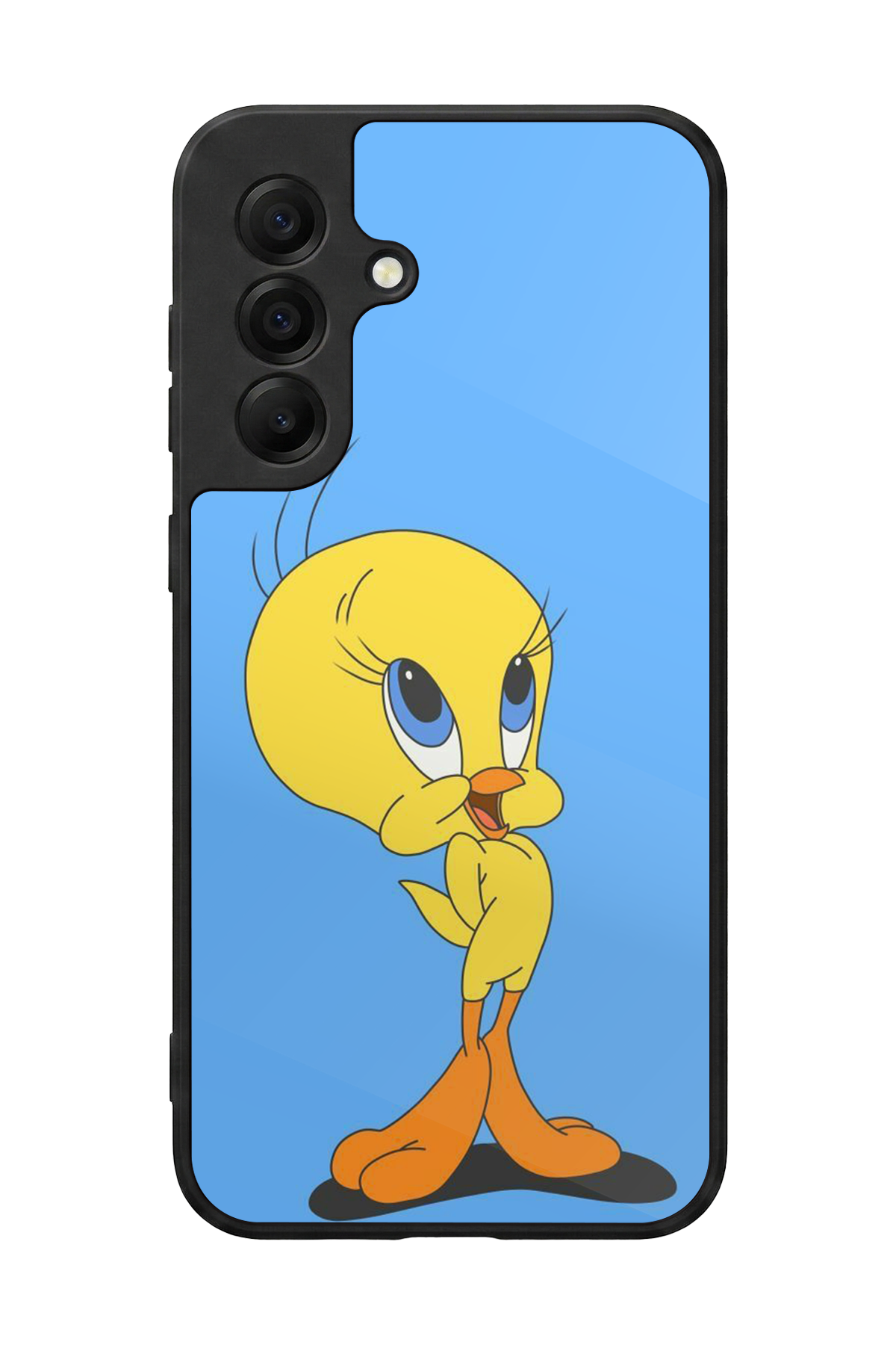 Samsung Galaxy A17 Uyumlu Tweety Tasarımlı Glossy Premium Kılıf