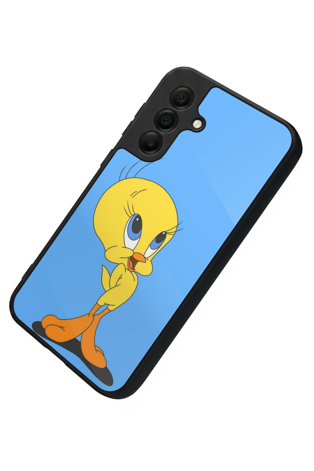Samsung Galaxy A17 Uyumlu Tweety Tasarımlı Glossy Premium Kılıf
