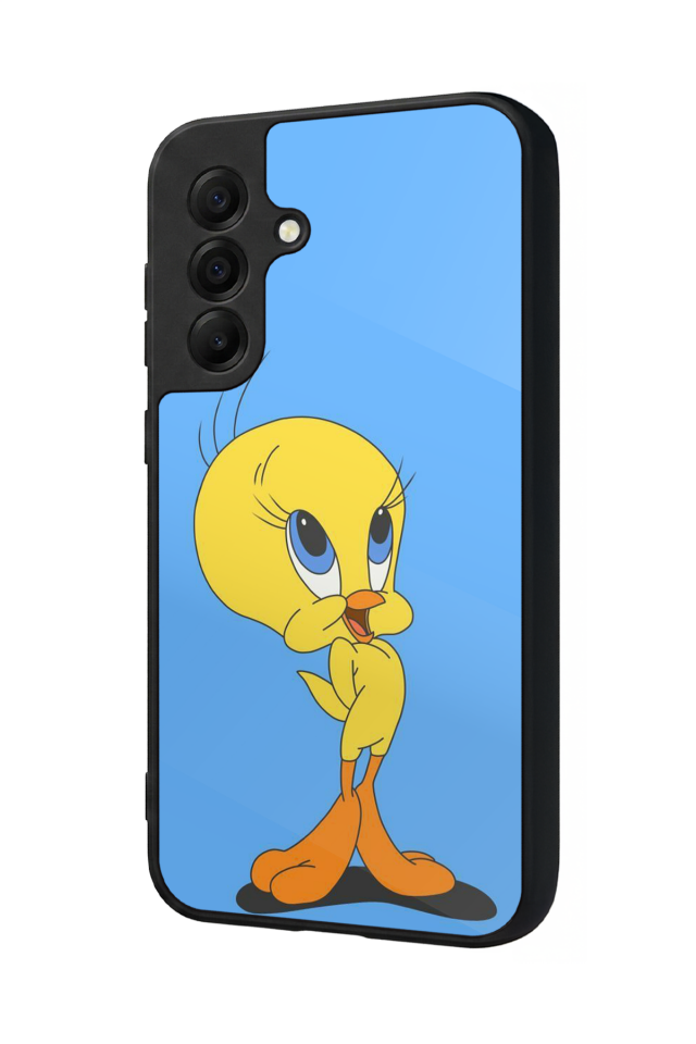 Samsung Galaxy A17 Uyumlu Tweety Tasarımlı Glossy Premium Kılıf