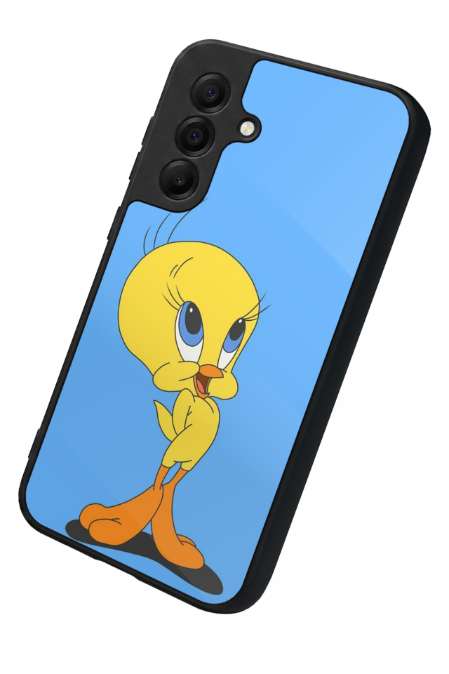 Samsung Galaxy A17 Uyumlu Tweety Tasarımlı Glossy Premium Kılıf