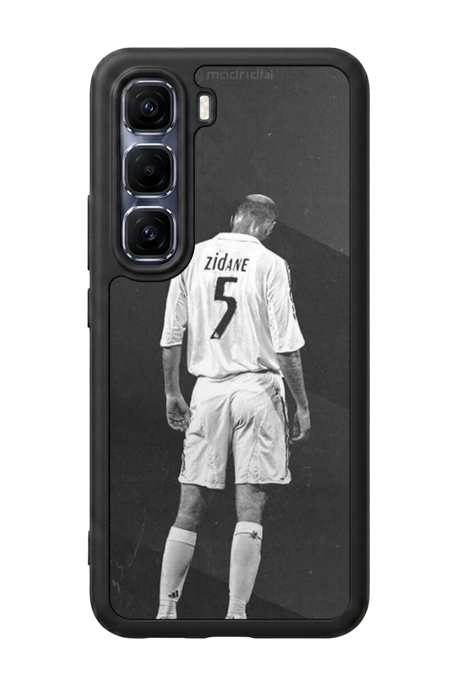 Infinix Hot 60 Pro Plus Uyumlu Zidane Tasarımlı Glossy Premium Kılıf