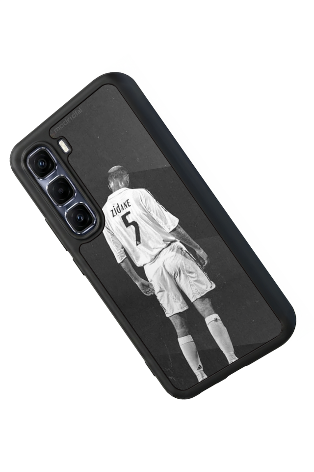 Infinix Hot 60 Pro Plus Uyumlu Zidane Tasarımlı Glossy Premium Kılıf