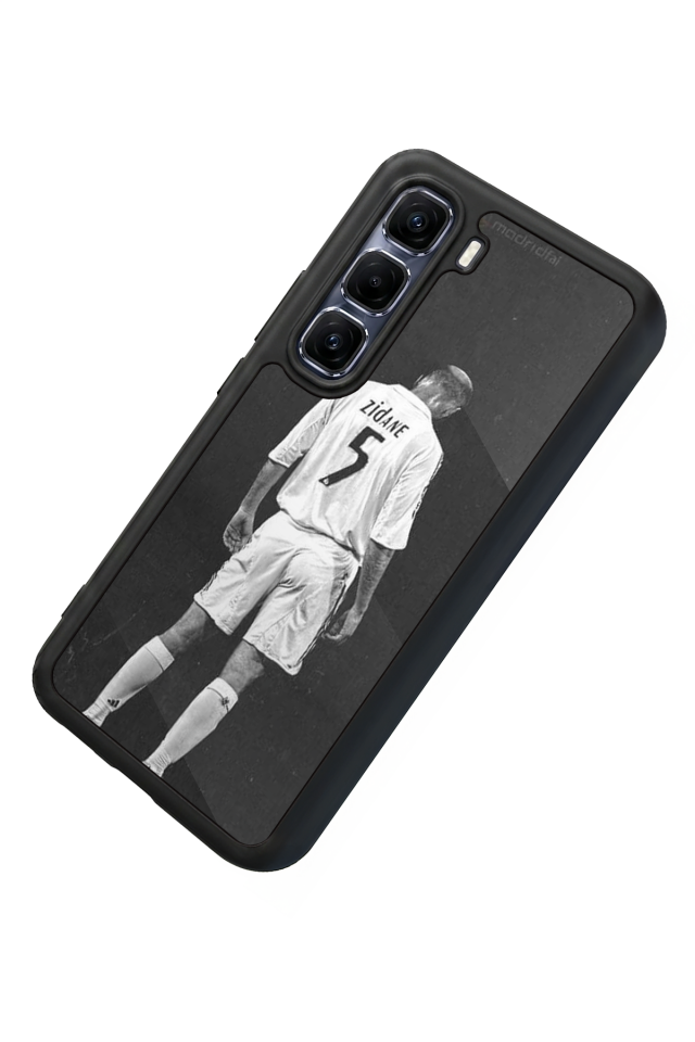 Infinix Hot 60 Pro Plus Uyumlu Zidane Tasarımlı Glossy Premium Kılıf
